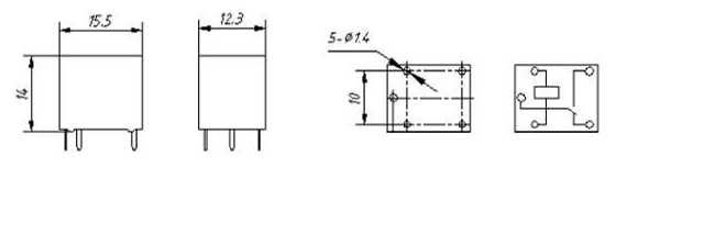 Reles SRA 5V DC 20A e  reles SSR OMRON 2A  novos
