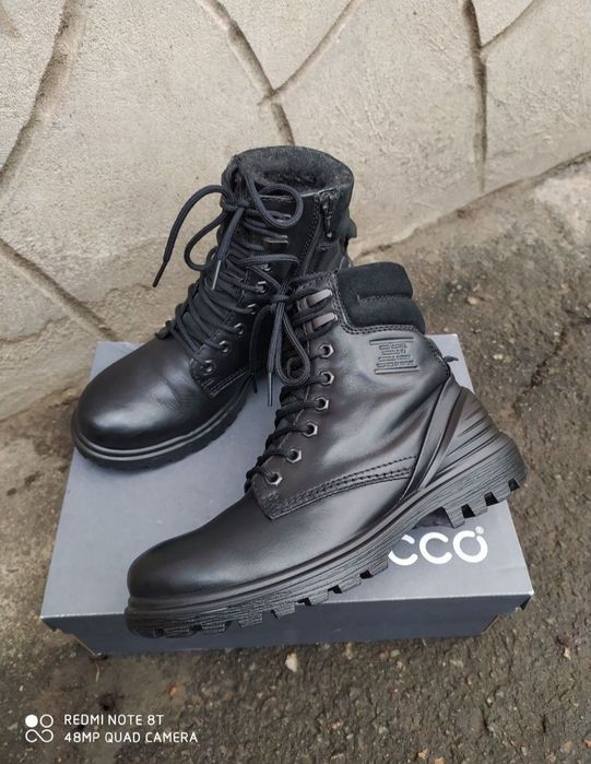 Ecco 36 ботинки жіночі зимові чоботи черевики сапоги взуття ессо