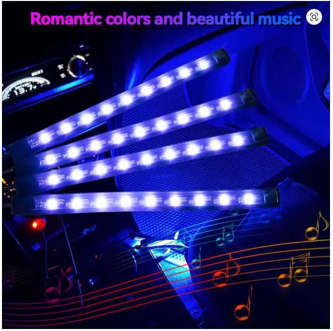 Світлодіодні автомобільні лампи для підсвічування салону