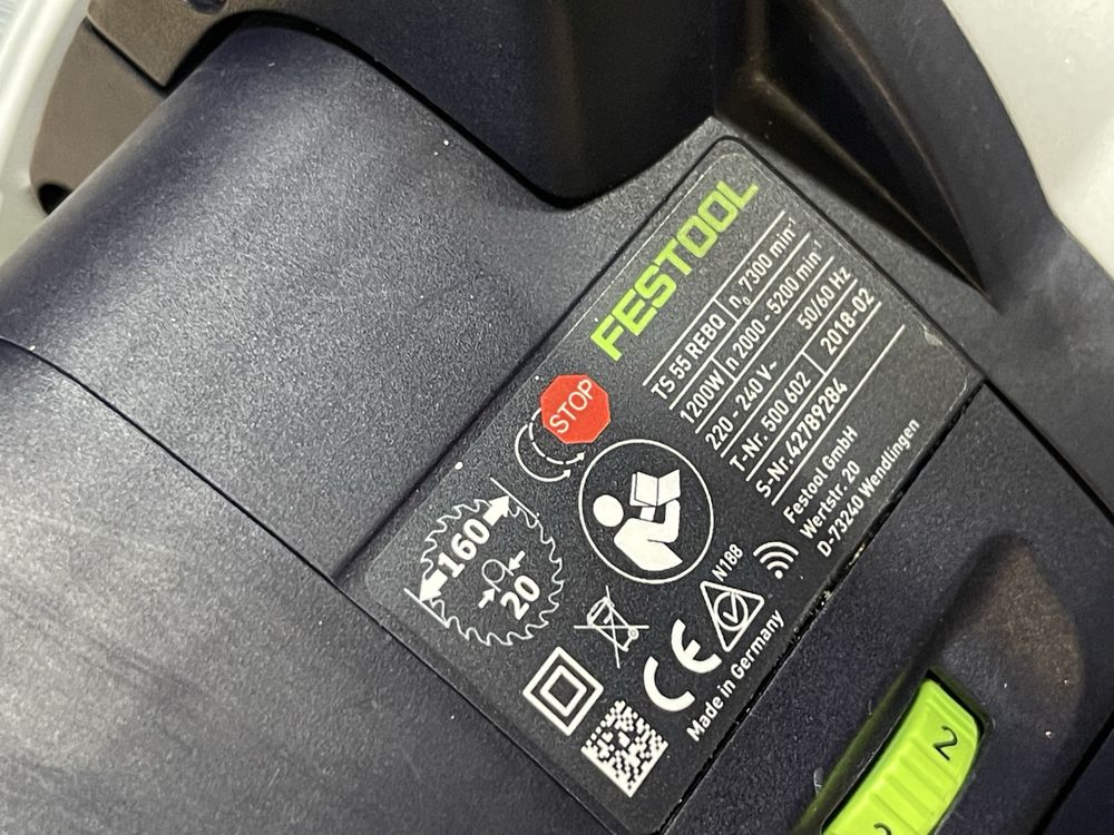 Festool TS 55 REBQ / погружна пила Фестул