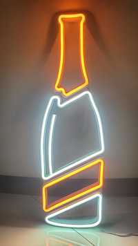 Nowy neon Mionetto butelka szampan aż 50cm wysokości