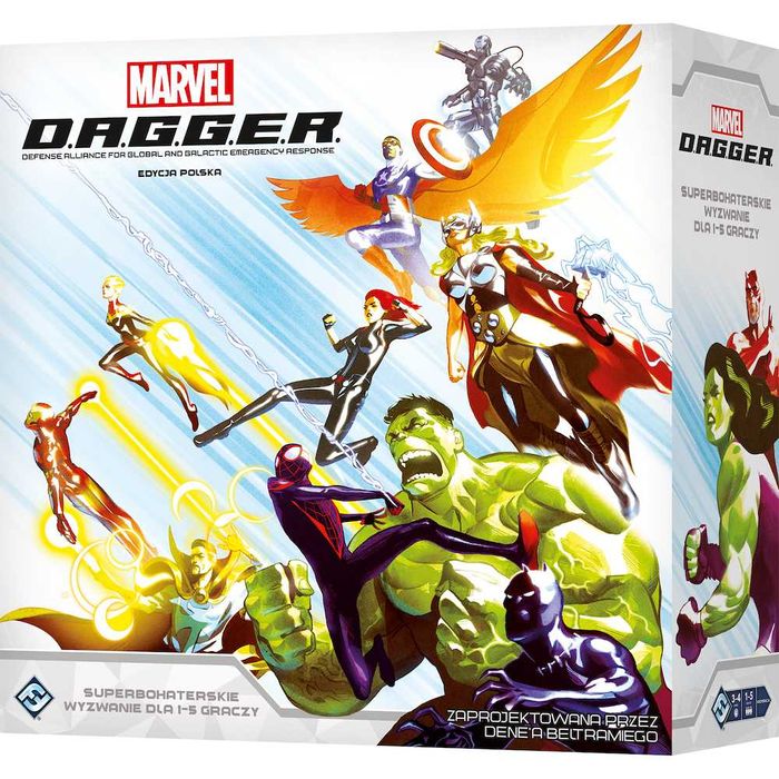 Marvel D.A.G.G.E.R PL + dodatek nowa w folii HIT wysyłka sklep