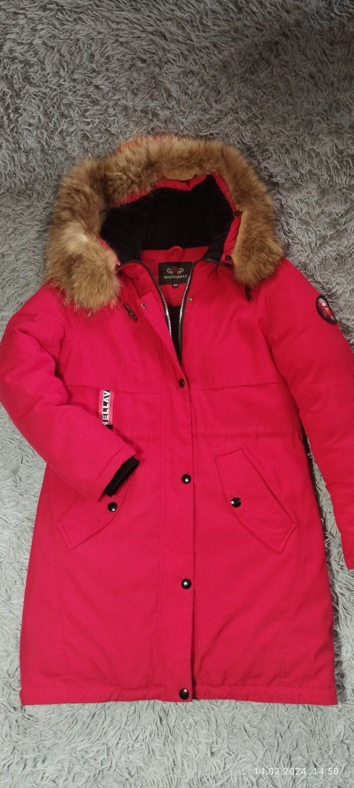 Куртка для дівчинки зимова