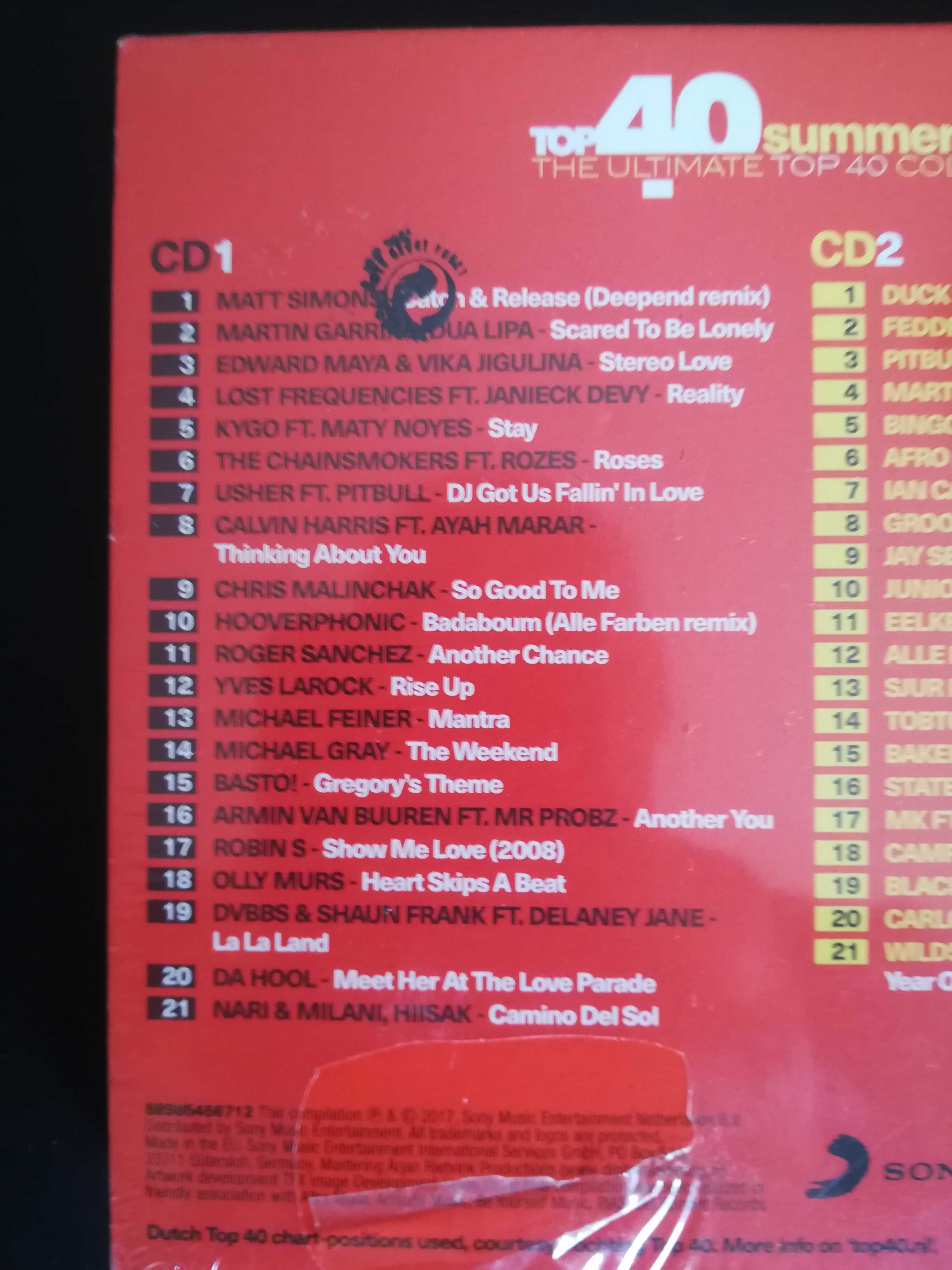 Top 40 Summer Dance Ultimate Collection 2 CD płyta nowa w folii