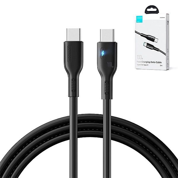 Kabel Joyroom S-cc100a13 Usb-c - Usb-c 100w 480Mb/s 2m - czarny