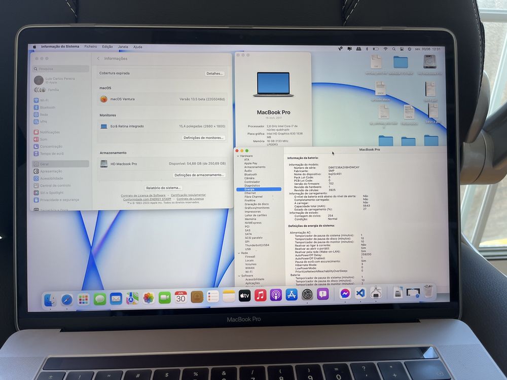 MacBook Pro 15” 20-7