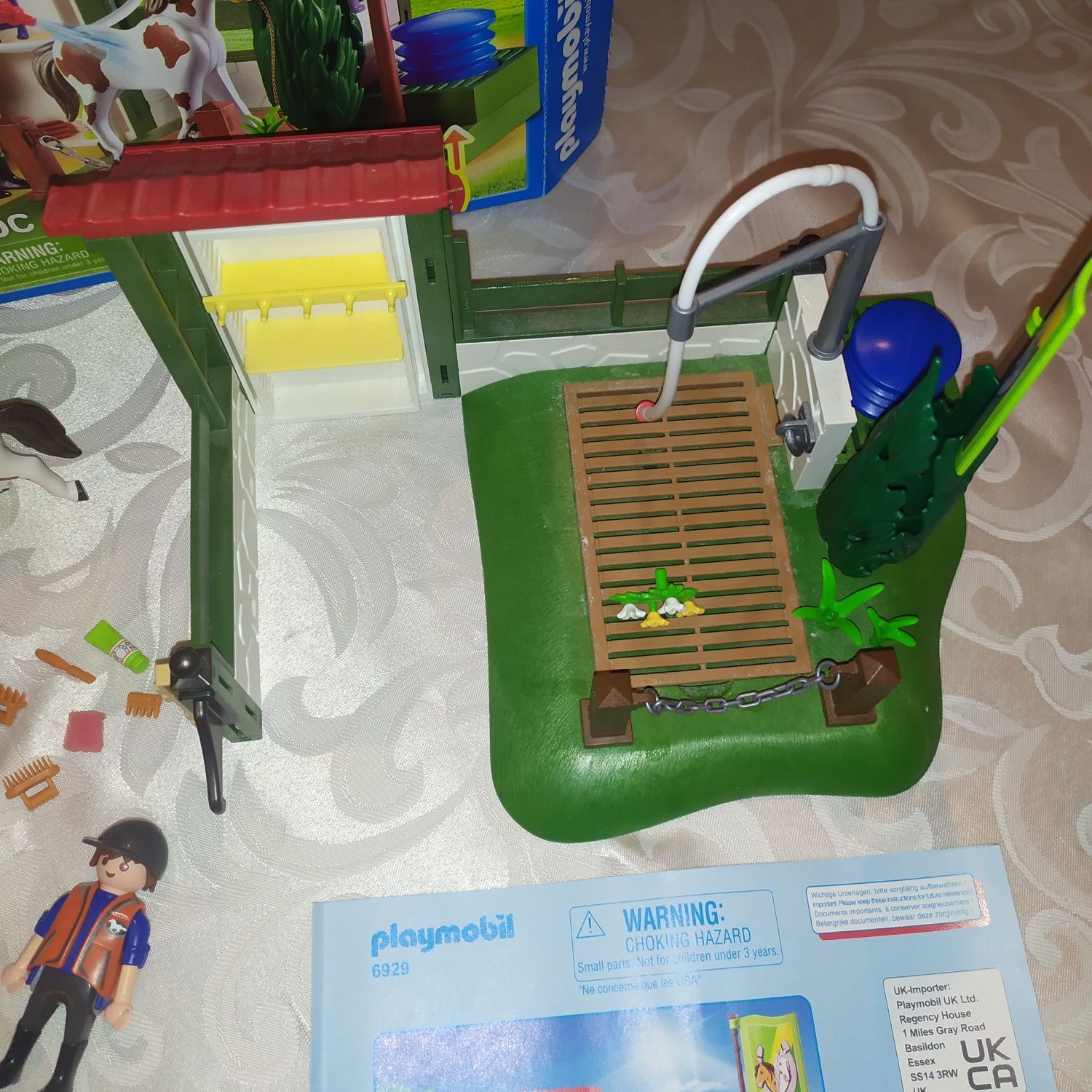 Myjka dla koni Playmobil 6929 karton