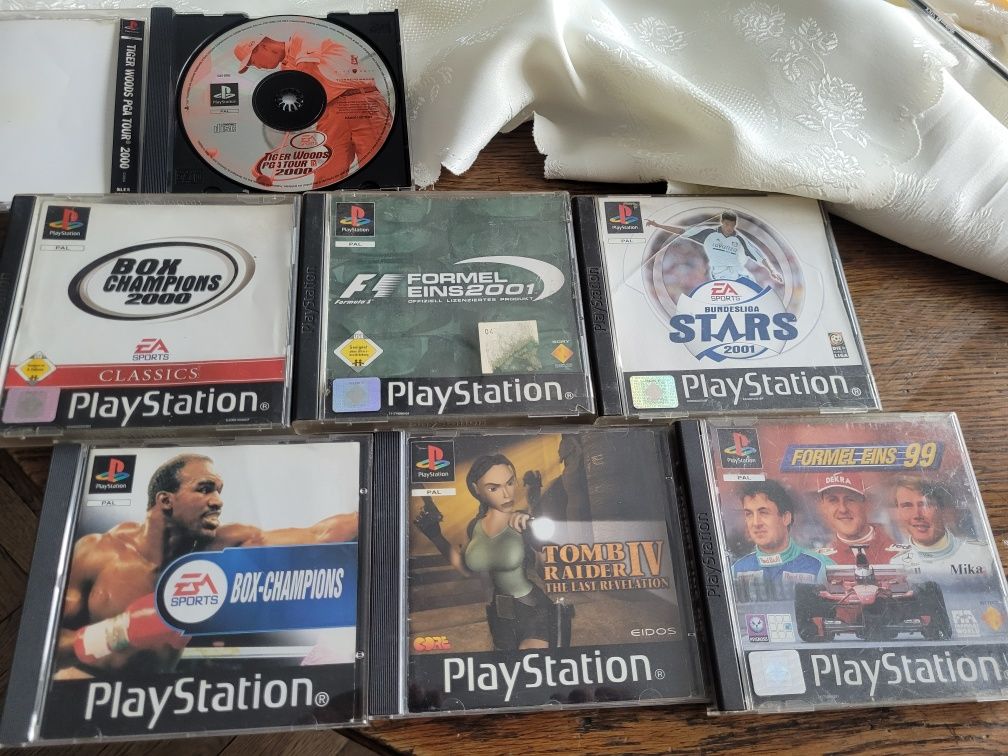 Zestaw gier PSX ,PS2 wersje niemieckie