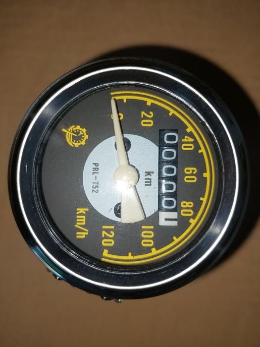 Zestaw licznik predkosciomierz +linka wsk125 m06-b1 dwuramowka