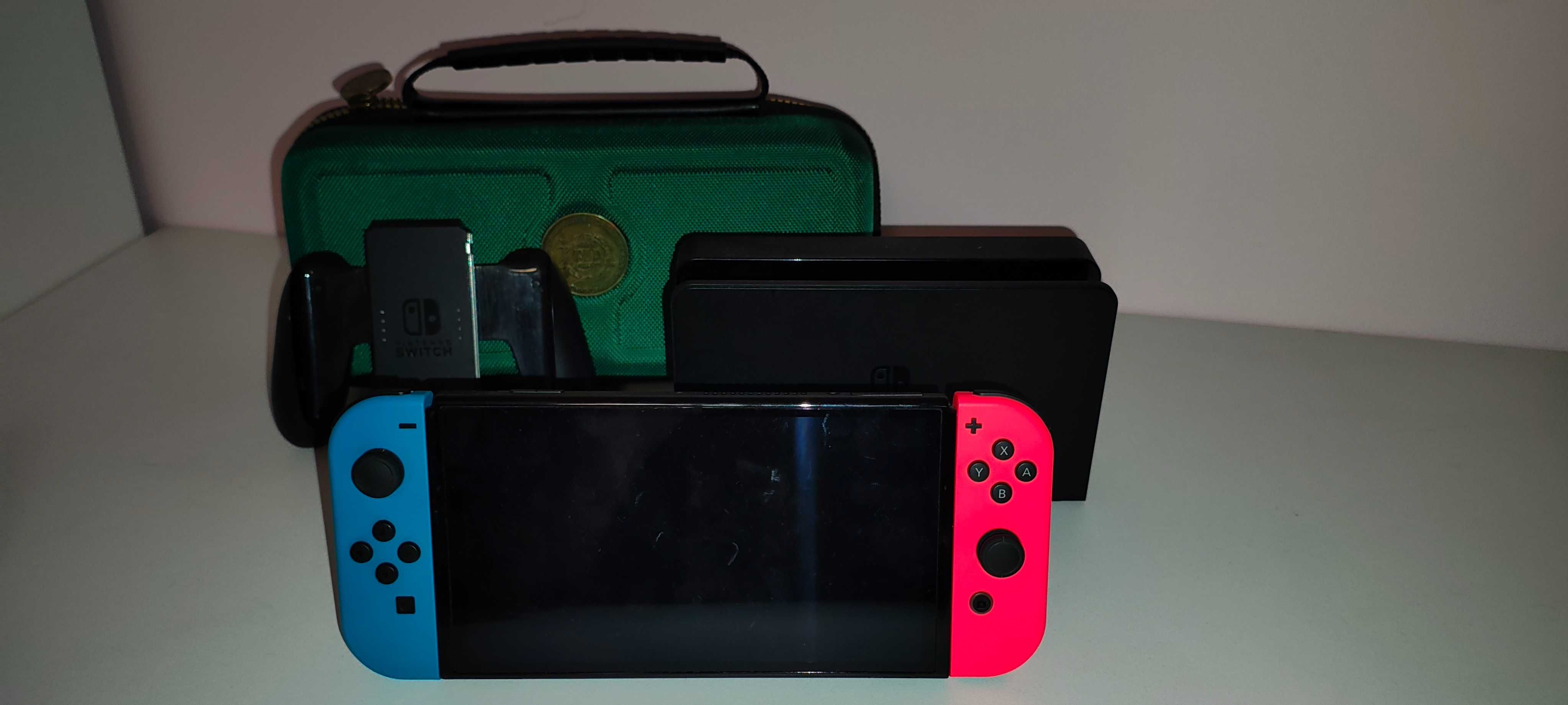 Konsola Nintendo Switch oled gry