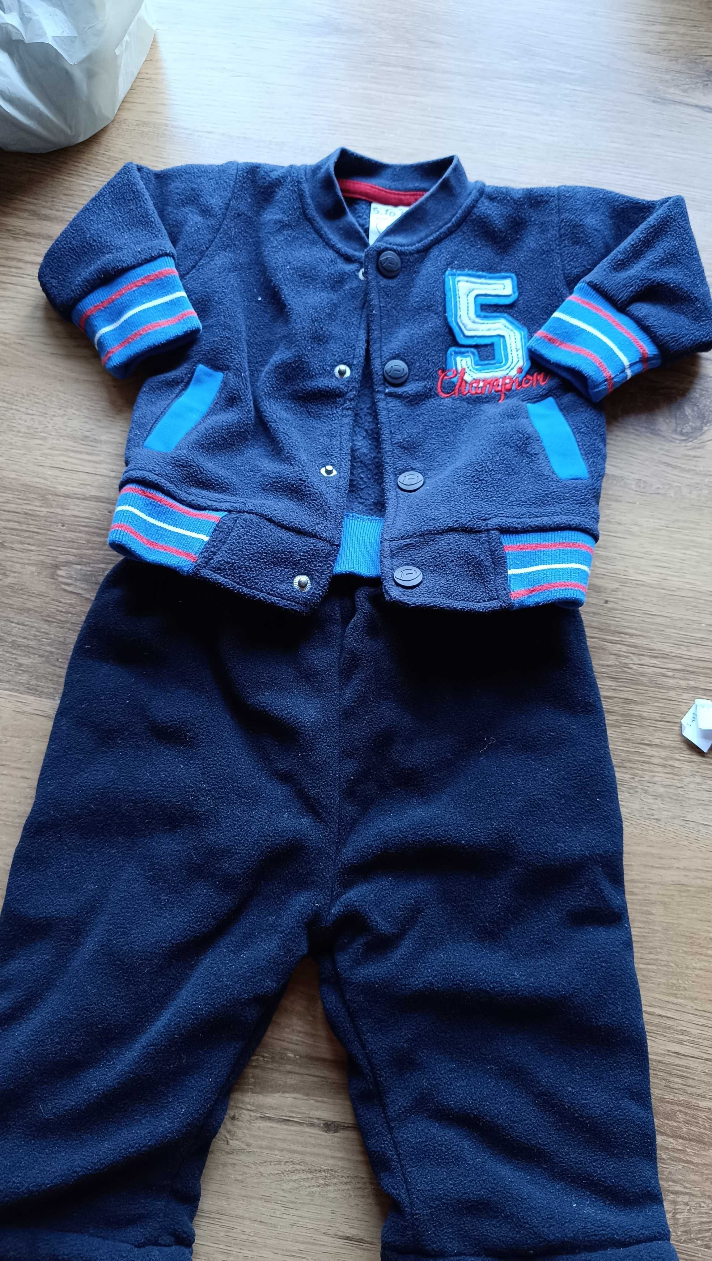 Bluza polarowa 5 10 15 i spodnie polarowe 62