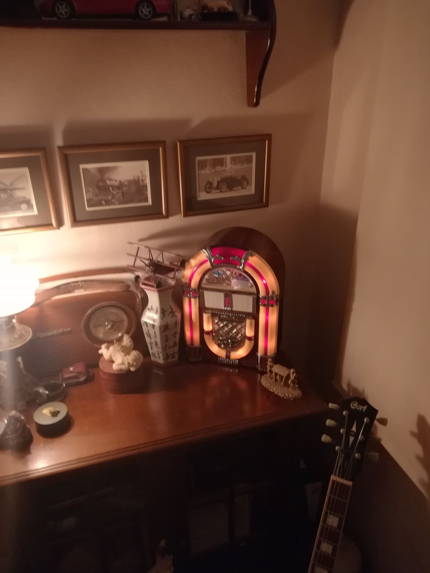 Juke box rádio k7