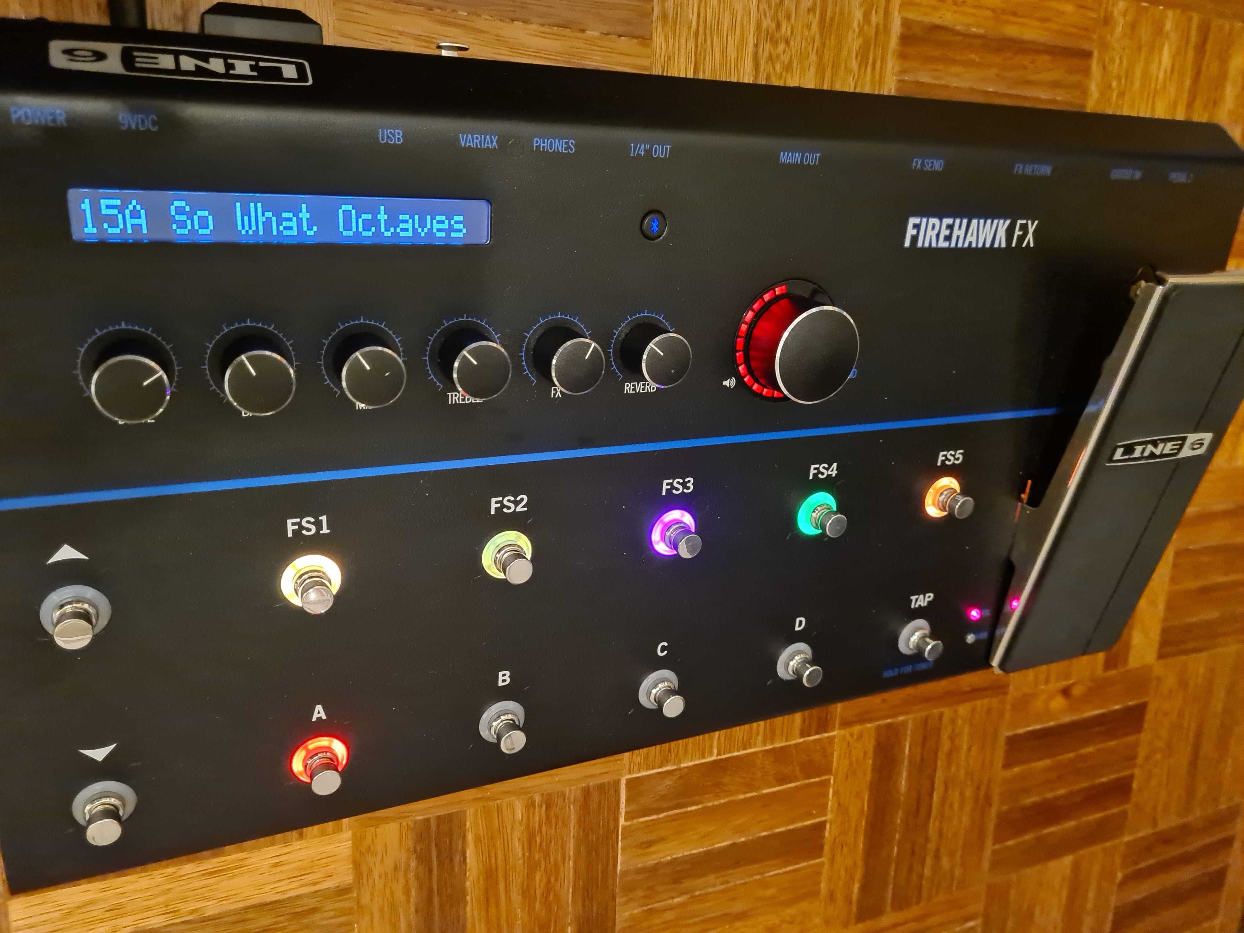 pedaleira guitarra eletrica Line 6 Firehawk Fx