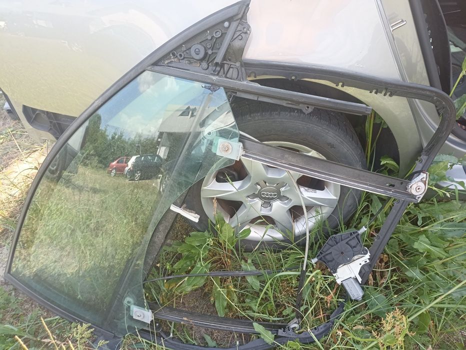 Podnośnik szyby mechanizm podnoszenia ramka silniczek Audi A6 C6 a6c6