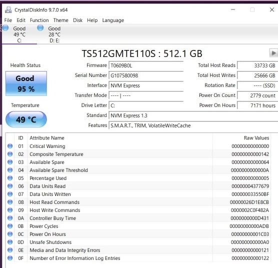 Acer Predator Helios 300 PH315‑51‑784Y (NH.Q3FEU.023)