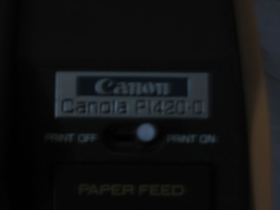 Calculadora com fita