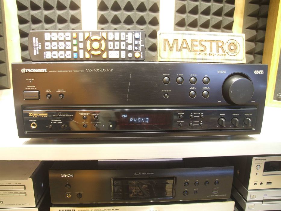 Ресівер Pioneer VSX-405RDS MkII. 2х100. 8-16 Ом. Без передплати