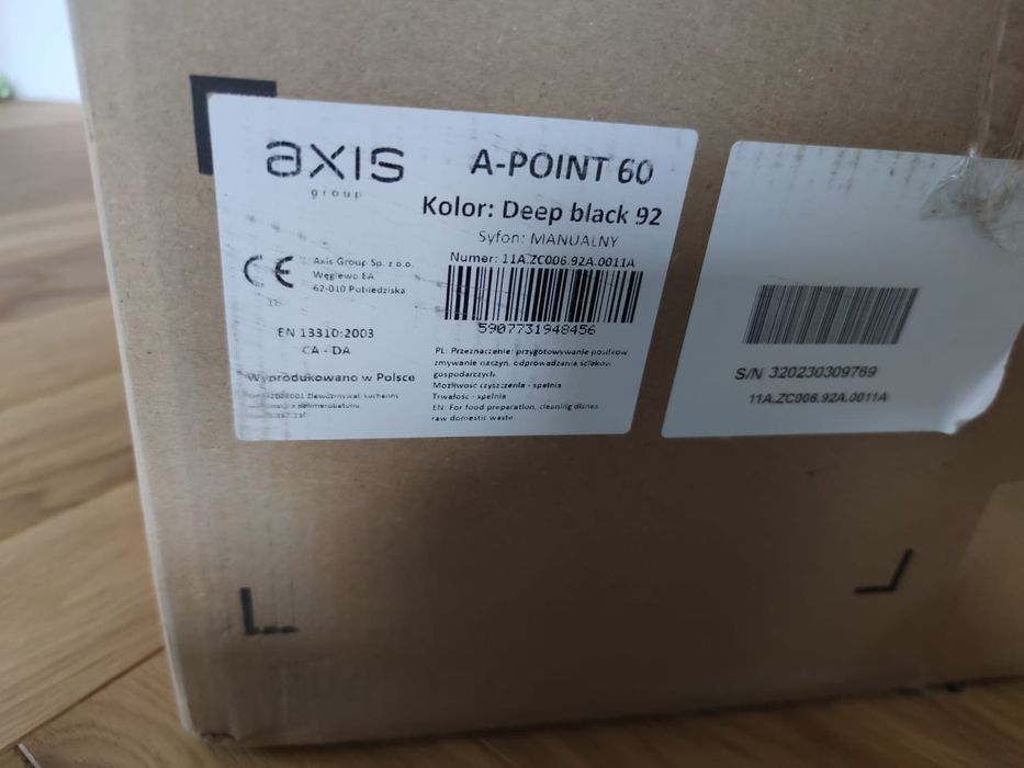 Zlewozmywak Axis 60 D-point