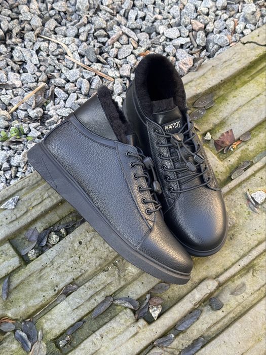 Чоловічі черевики на хутрі 40,41,42,43,44,45