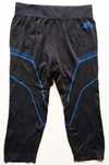 ТермоШтани 3/4 NORDCAP M black/blue термобілизна легінси