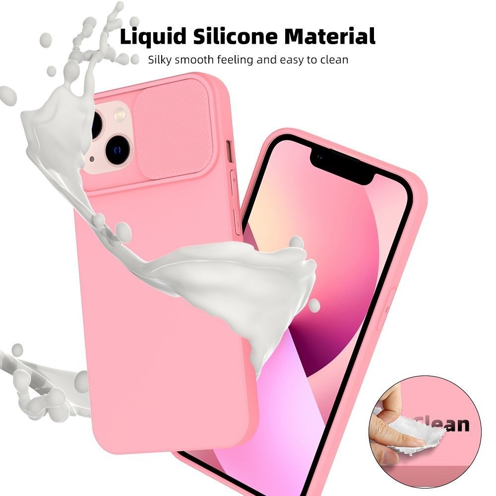 Etui Slide Camshield do iPhone 15 Plus Pink