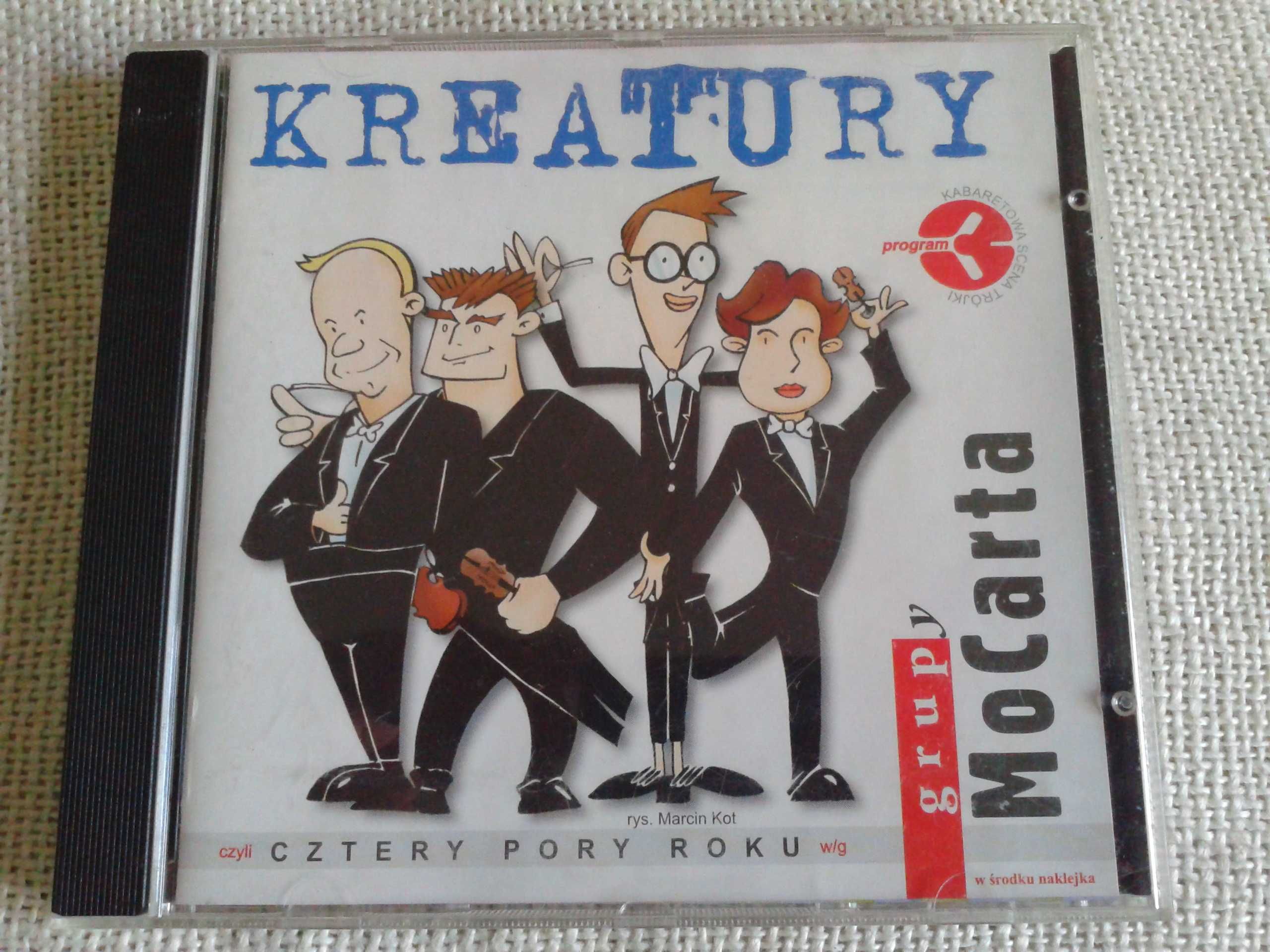 Grupa MoCarta - Kreatury czyli Cztery Pory Roku wg Grupy MoCarta  CD