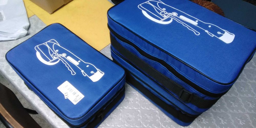 Ventosa vibratória, com 2 baterias, carregador e mala, NOVO.