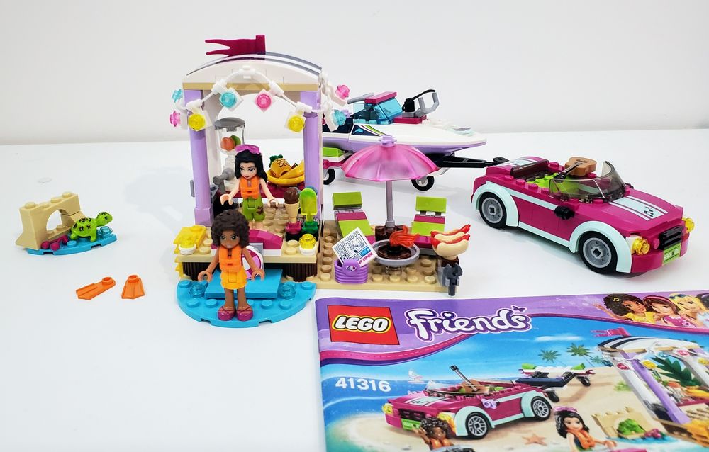 Klocki LEGO Friends Transporter motorówek Andrei 41316