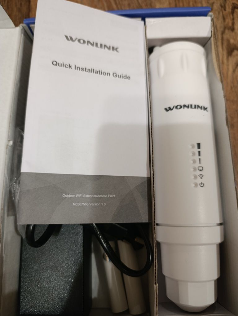 Двохдіапазонний зовнішній розширювач Wi-Fi WONLINK AP7204