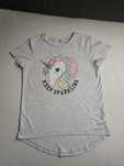 Koszulka bluzka t-shirt z jednorożcem szary unicorn keep sparkling