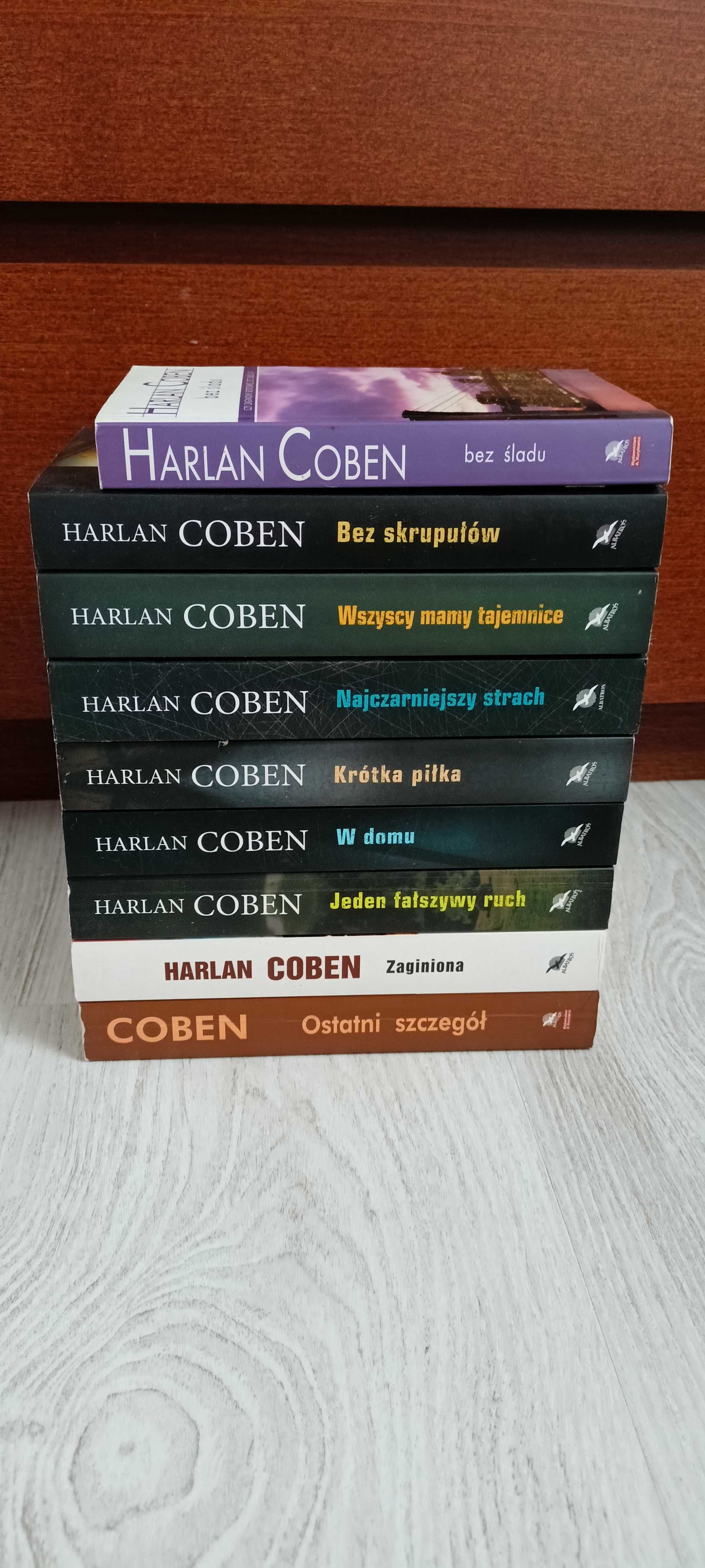 9 Coben Bez śladu Bez skrupułów Najczarniejszy strach Ostatni szczegół