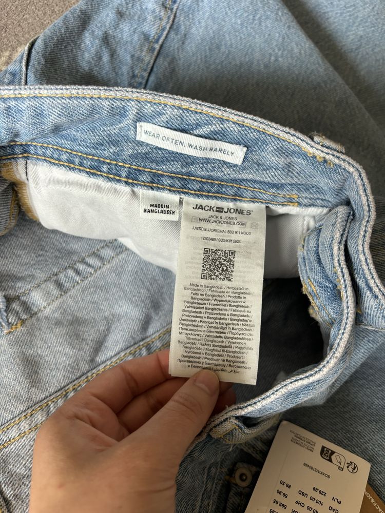Мужские baggy jeans jack & jones | размер л | оригинал