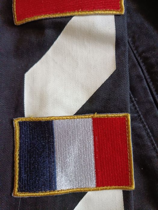 Kurtka z denimu z odpinanym kołnierzem ze sztucznego kożuszka