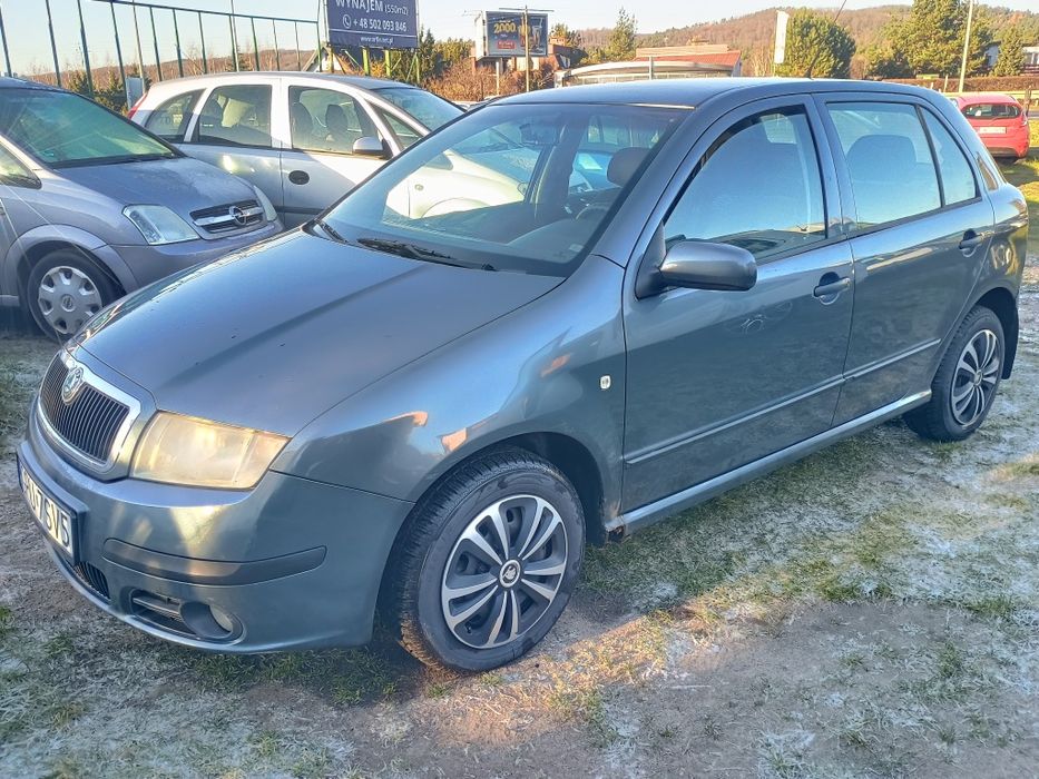 Salon PL 189t.km. Skoda Fabia 1.4benz. klima el.szyby wspomaganie