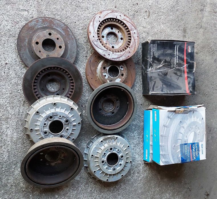 Тормозной диск/барабан на перед и зад для ВАЗ, LADA, ПРИОРА