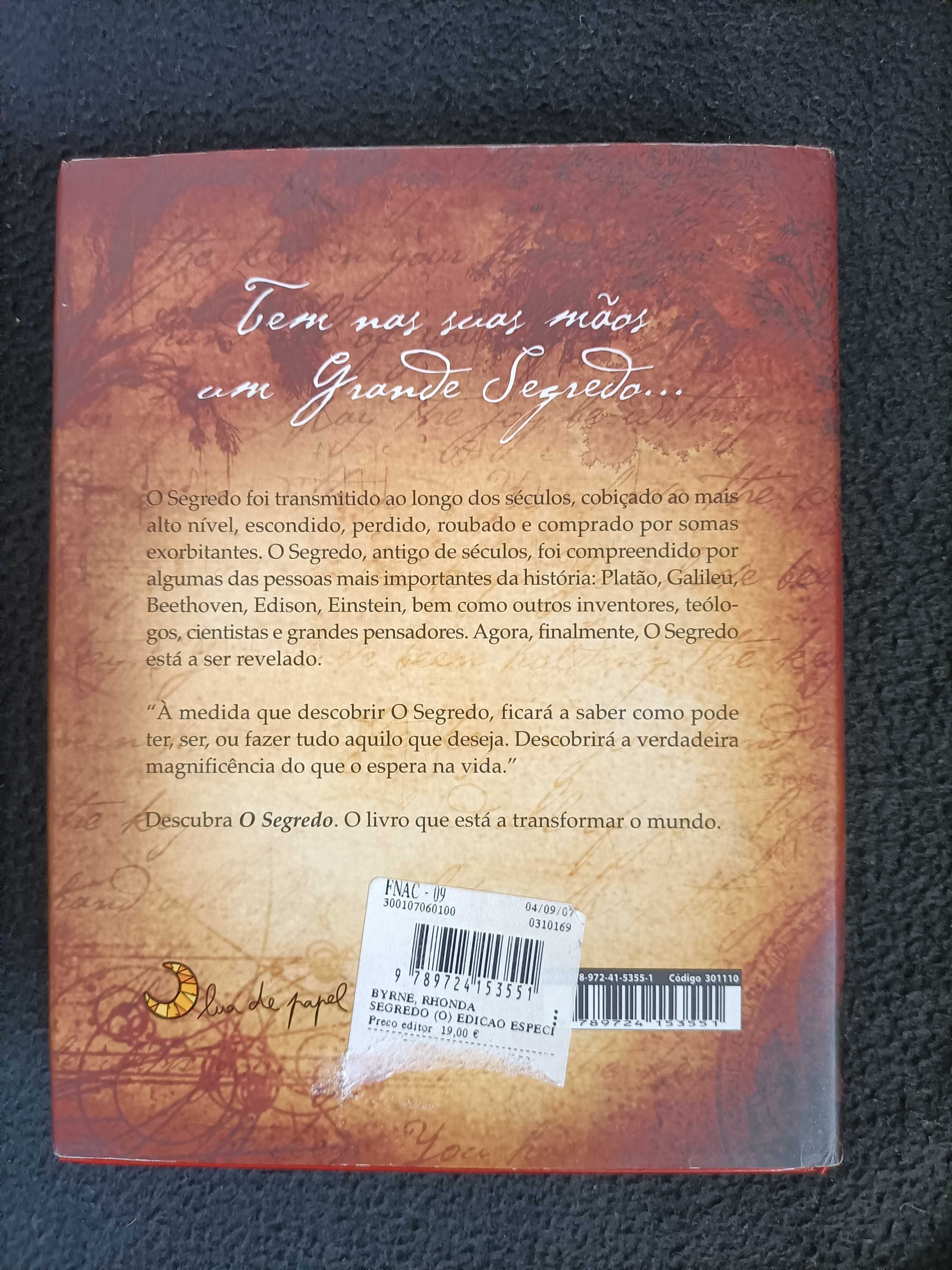 O Segredo - Rhonda Byrne - portes incluídos