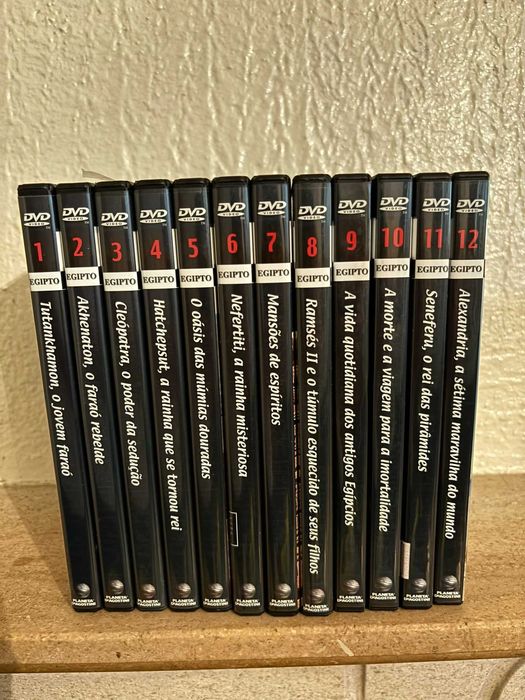DVD`s Egito Um Tesouro Da Humanidade