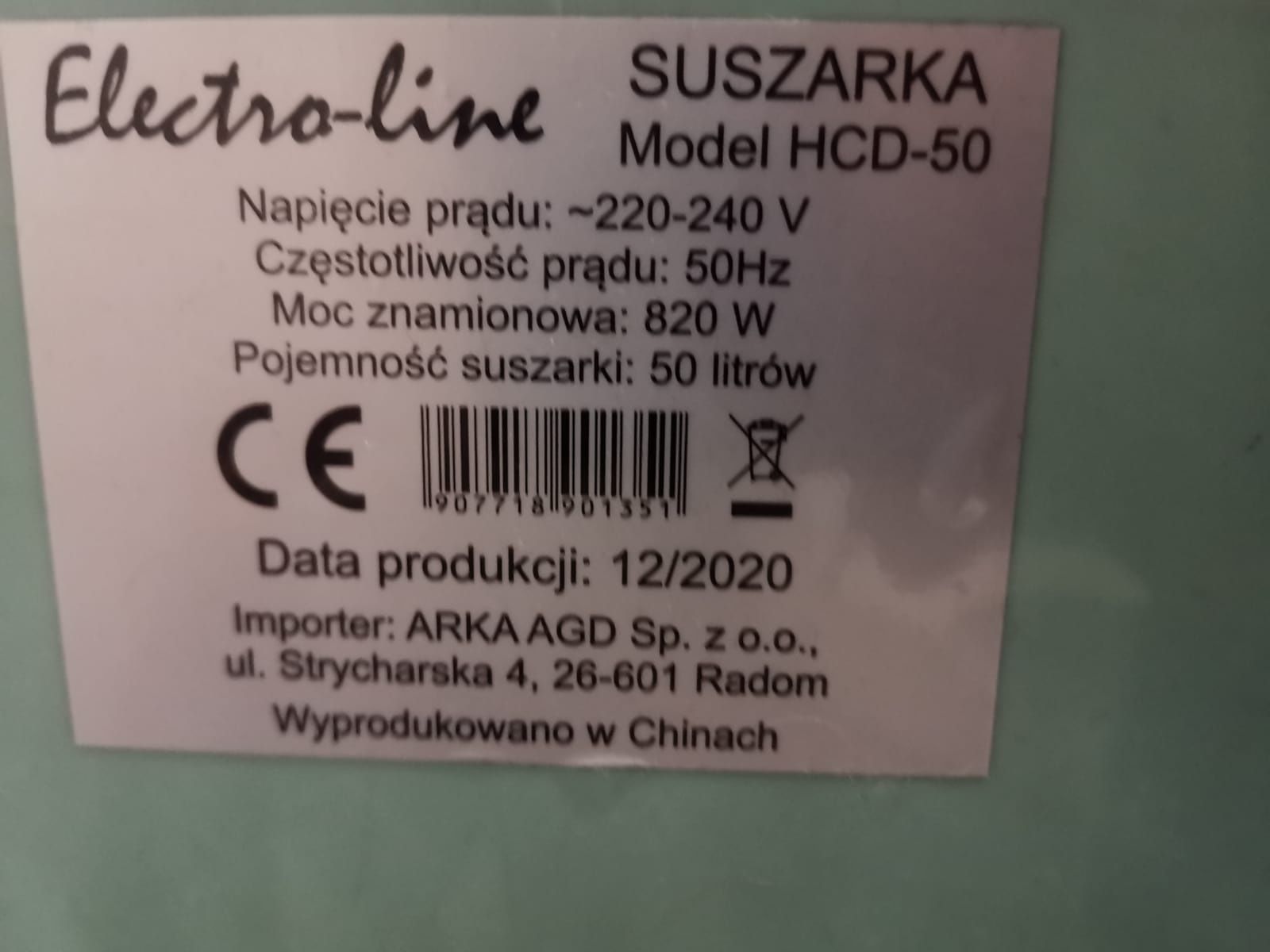 Suszarka do ubrań Electro-Line