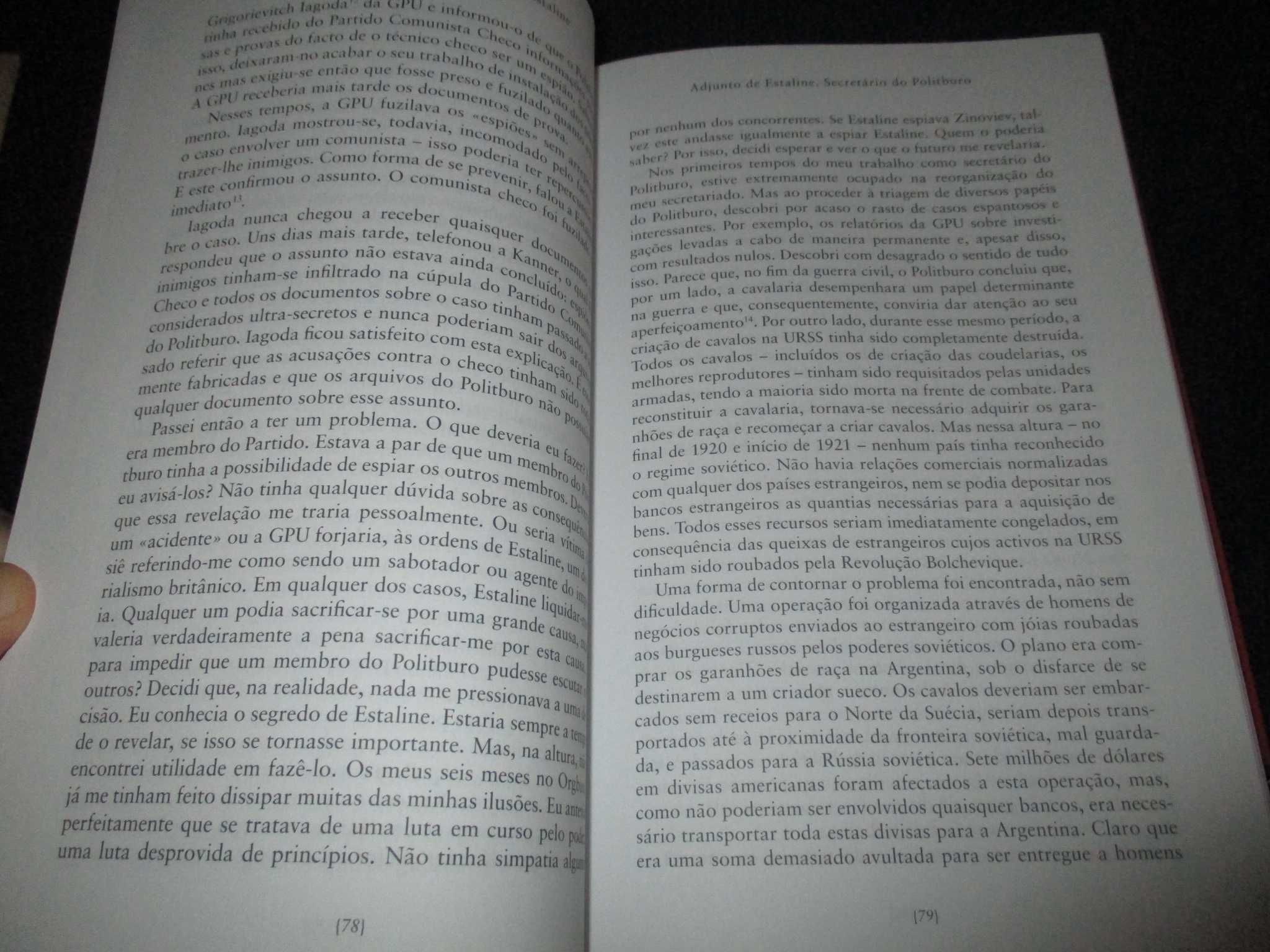 Livro Boris Bajanov e a condenação de Estaline