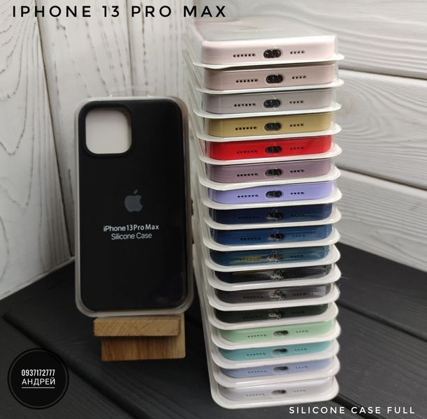 Чехол софттач Silicone Case на iPhone 13/ 13 Pro/ 13 Pro Max Микрофибр
