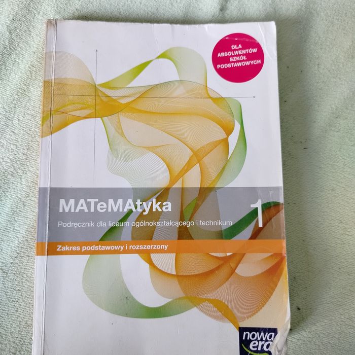 Podręcznik do matematyki rozszerzonej Matematyka 1.
