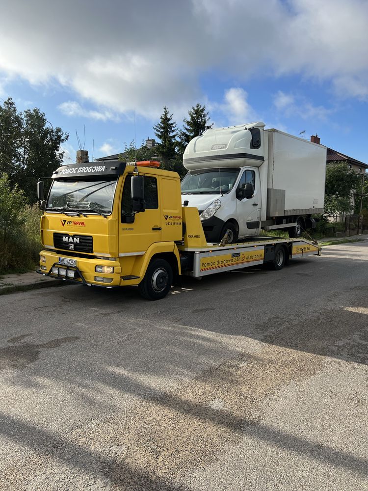 Pomoc Drodowa 24/7 Laweta Holowanie Transport Maszyn Mobilny Mechanik