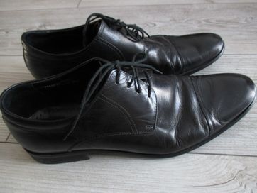 Kazar buty męskie skóra naturalna eleganckie czarne r. 43