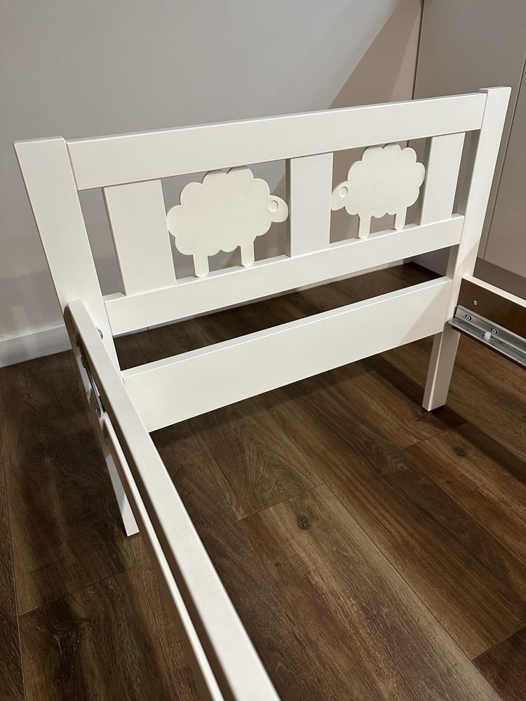 Rama łóżka z dnem z listew Kritter Ikea