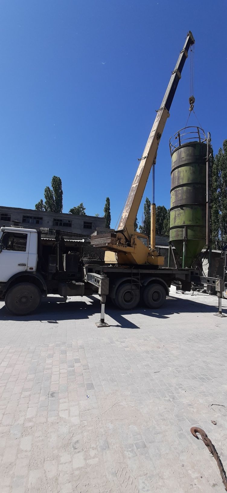 Услуги крана аренда автокрана 16,25т