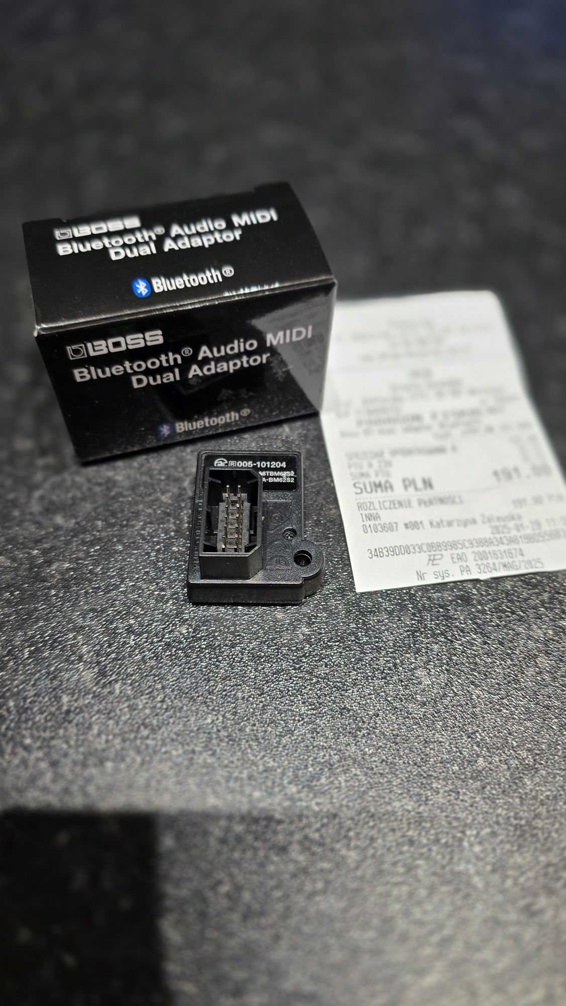 BOSS Bluetooth Audio MIDI Dual Adaptor