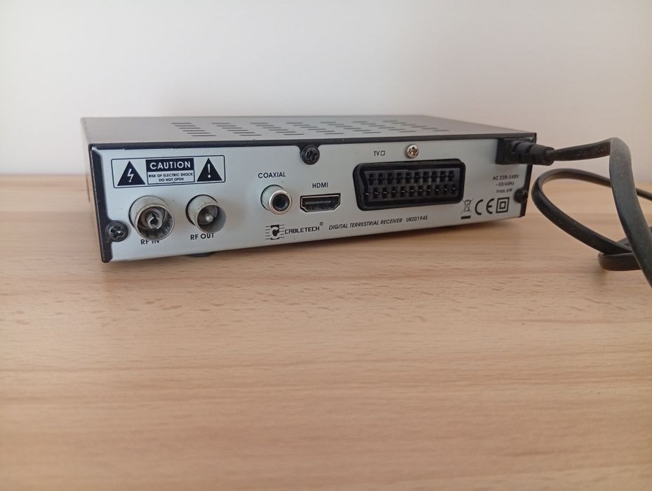 Dekoder DVB-T Cabletech URZ0194S do telewizji naziemnej