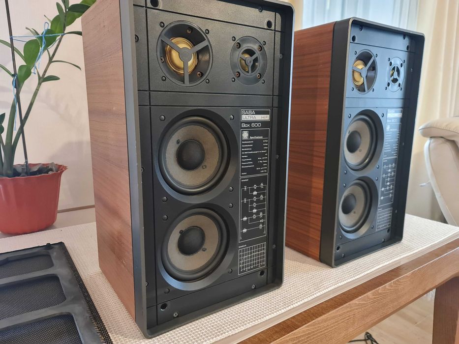 Акустика Saba Ultra Hi-Fi Вох 600 1977роки!