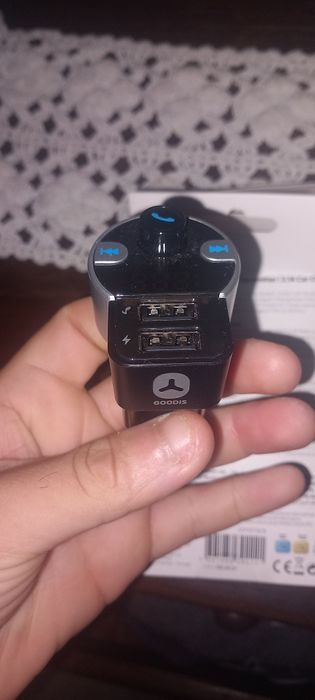 Transmisor FM via Bluetooth kit Automóvel