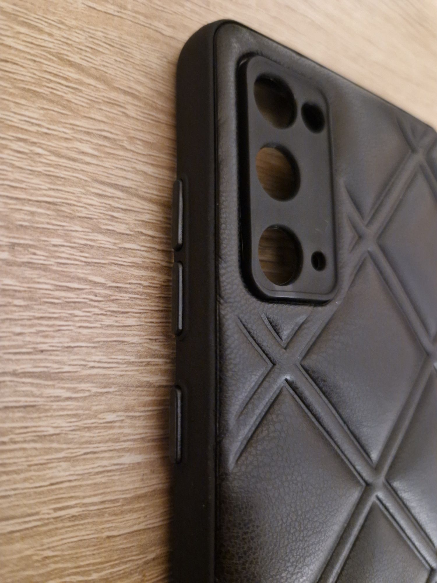 Etui Leather 3D Case do Samsung Galaxy S20 FE/Lite wzór 3 czarny